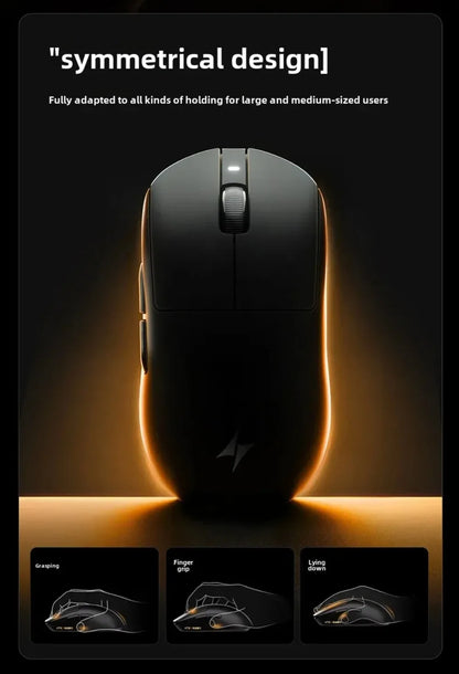 ATK Dragonfly A9 Wireless Gaming Mouse, PAW3950 Sensor, Tri-Mode Bluetooth Mouse, 30,000 DPI, 8KHz Polling Rate, Lightweight Ergonomic Esports Mouse