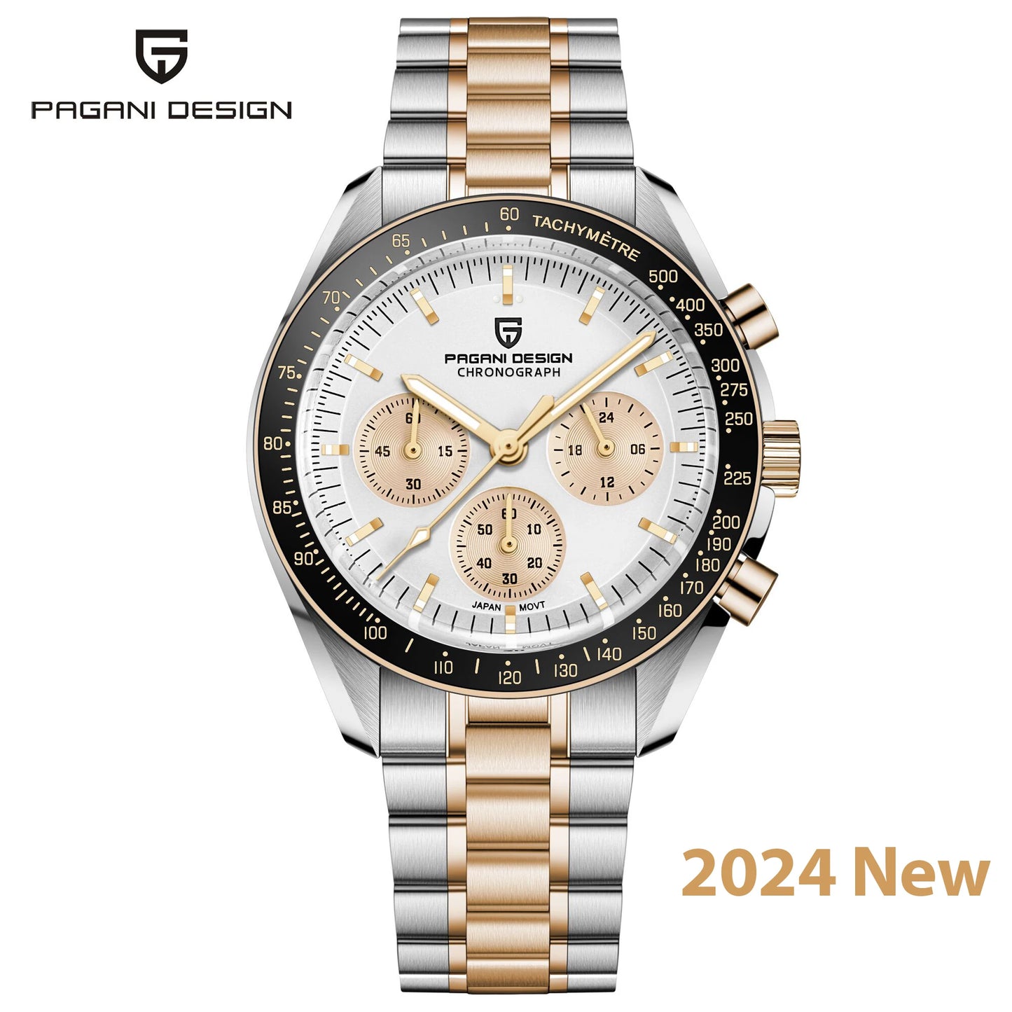 2026 New PAGANI DESIGN AK Project Mars Men's Watches Luxury Quartz Watch Men AR Sapphire Speed Sport Chronograph Automatic Date