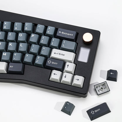 KBDiy GMK Apollo Keycaps ISO PBT Cherry Profile Retro Double Shot Keycap for MX Switches Alice 60 Mechanical Keyboard Key Caps