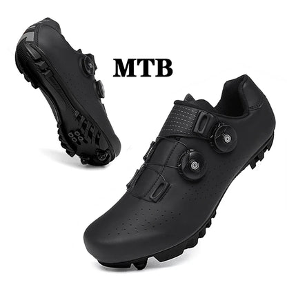 Professional Mountain Bike Cycling Shoes MTB Flat Cleat SPD Shoes Outdoor Self-Locking Big Size 47 Racing Bicycle Sneakers Men