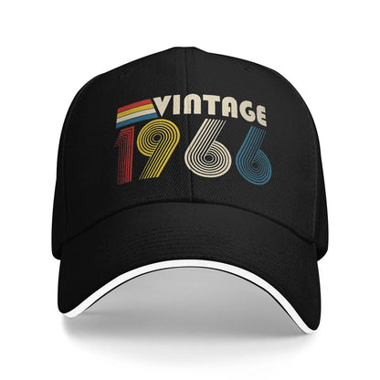 Uomo Donna Nati in epoca vintage 60 anni divertente 60° compleanno Cappello Cappellino da baseball Cappello da sole Copricapo da viaggio