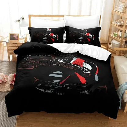 2023 Game God of War Bedding Set Single Twin Full Queen King Size Bed Set Aldult Kid Bedroom Duvetcover Sets Anime Bed Sheet Set