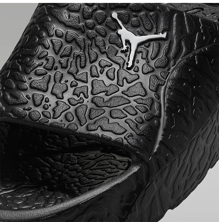 Oryginalne męskie sandały kąpielowe Nike Jordan z fakturą „crack” HQ2163-001