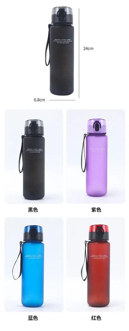 650ML Fortnites Sports Water Bottle Kawaii Motivational Leak Proof Portable Reusable Cups Outdoor Travel Gym Jugs New Cute Gifts
