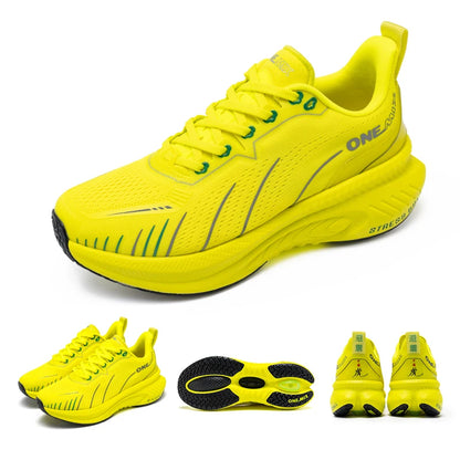 ONEMIX Neue Laufschuhe mit Dämpfung für Herren, geeignet für intensive Läufer, Schnürschuhe, Sportschuhe für Damen, rutschfeste Outdoor-Sportschuhe für Herren