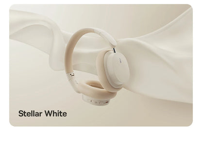 Auriculares inalámbricos Bluetooth 5.3 circumaurales Baseus – Diafragma HiFi de 40mm, auriculares plegables con 70H de reproducción y audio espacial