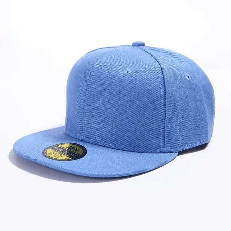 Cappellino da baseball a visiera piatta con logo personalizzato stampato o ricamato, cappellino unisex da esterno, cappellino hip hop "Dad Hat", gorras da uomo, cappellino street snapback