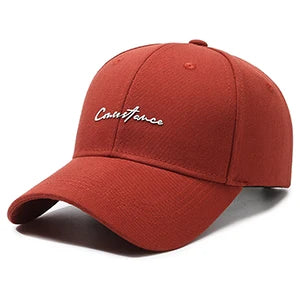 FS Stilfuld orange baseballkasket til mænd og kvinder – mærkevare-designerkasketter med små bogstaver, hiphop-kasketter, street-trucker-kasketter, casquette for mænd