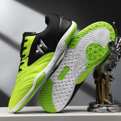 Męskie buty piłkarskie, wysokie trampki, buty meczowe, buty do piłki nożnej na trawę, antypoślizgowe, wysokiej jakości, do futsalu, do hal, bestsellerowe, do użytku na zewnątrz