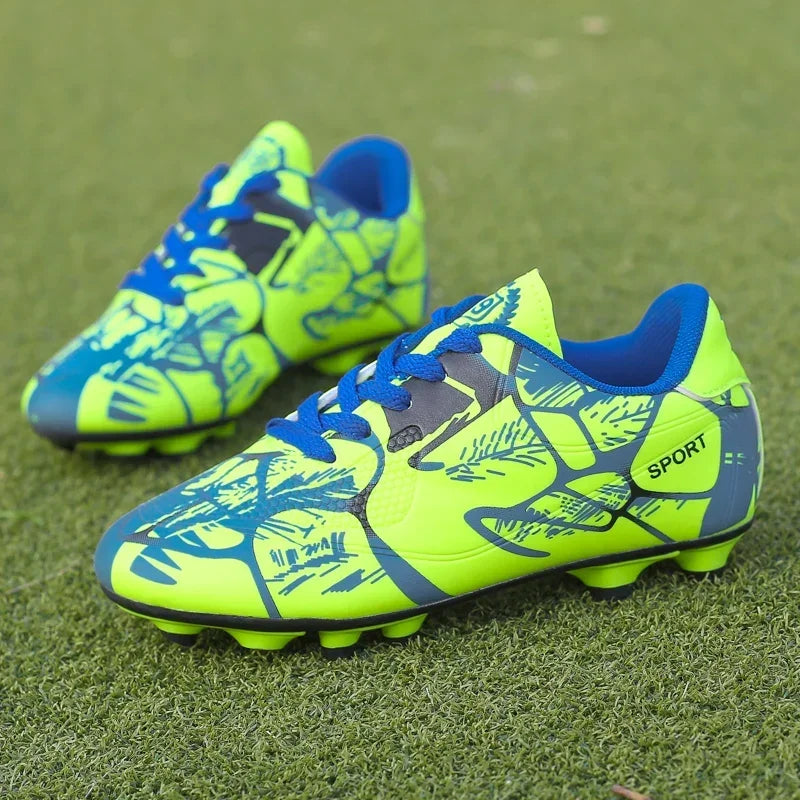 New Men's Soccer Shoes Kids Cleats Grass Adult Professional Football Boots Ultralight Non-Slip Boys Training Shoes