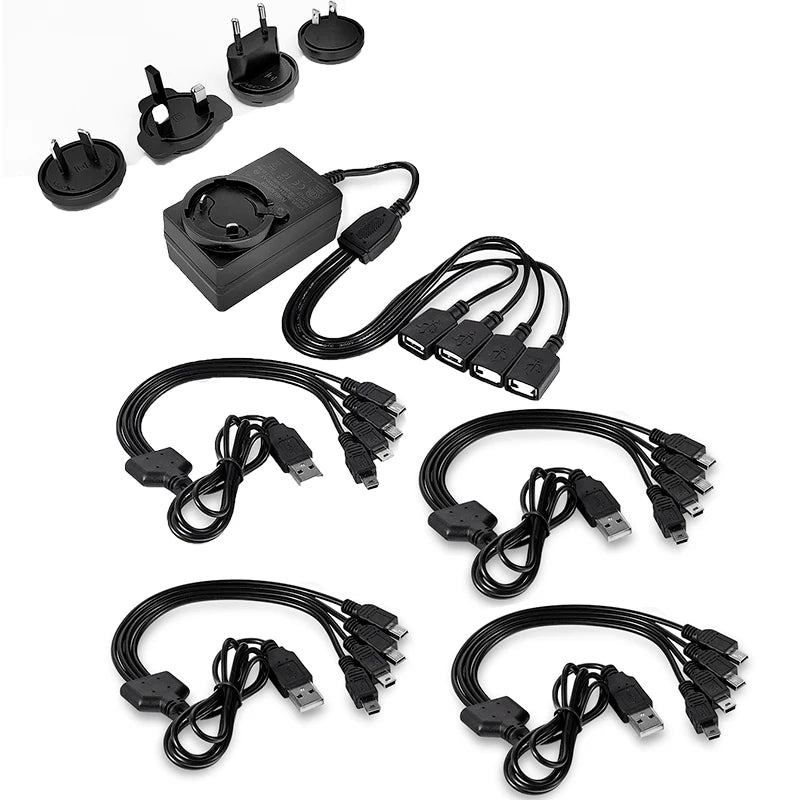 Silent Disco Wireless Headphones RF LED DJ Party Headset 863–865MHz/915MHz with 3-Channel LED Lighting & 10H Battery