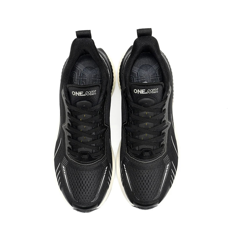 ONEMIX Neue Laufschuhe mit Dämpfung für Herren, geeignet für intensive Läufer, Schnürschuhe, Sportschuhe für Damen, rutschfeste Outdoor-Sportschuhe für Herren
