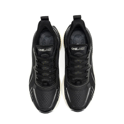 ONEMIX Neue Laufschuhe mit Dämpfung für Herren, geeignet für intensive Läufer, Schnürschuhe, Sportschuhe für Damen, rutschfeste Outdoor-Sportschuhe für Herren