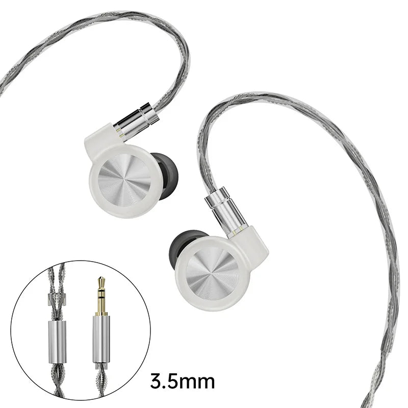 ARTTI T10 Planar Driver In-Ear HiFi Earphones, 14.2mm Wired IEM Monitors with Textured Bass, Detachable 0.78mm 2-Pin Cable, 3.5mm/4.4mm Audiophile Earphones