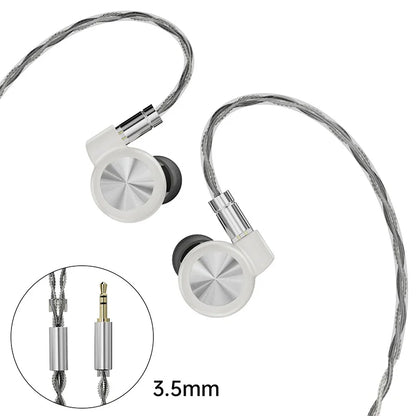 ARTTI T10 Planar Driver In-Ear HiFi Earphones, 14.2mm Wired IEM Monitors with Textured Bass, Detachable 0.78mm 2-Pin Cable, 3.5mm/4.4mm Audiophile Earphones
