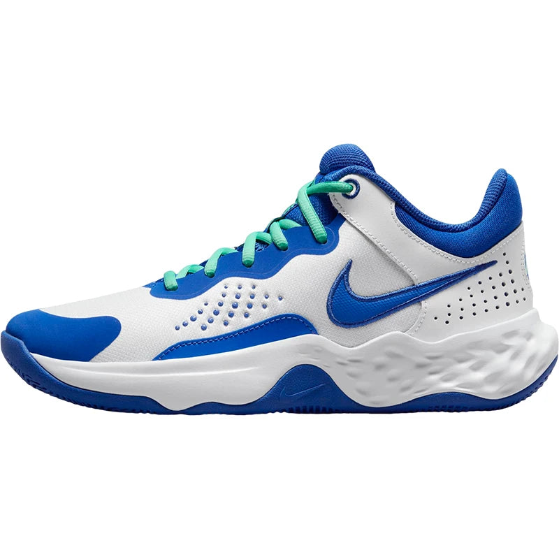 Nike Official Authentic Sports Men's Lace-Up Thick-Sole Wear-Resistant Cushioned Basketball Shoes DD9311-102