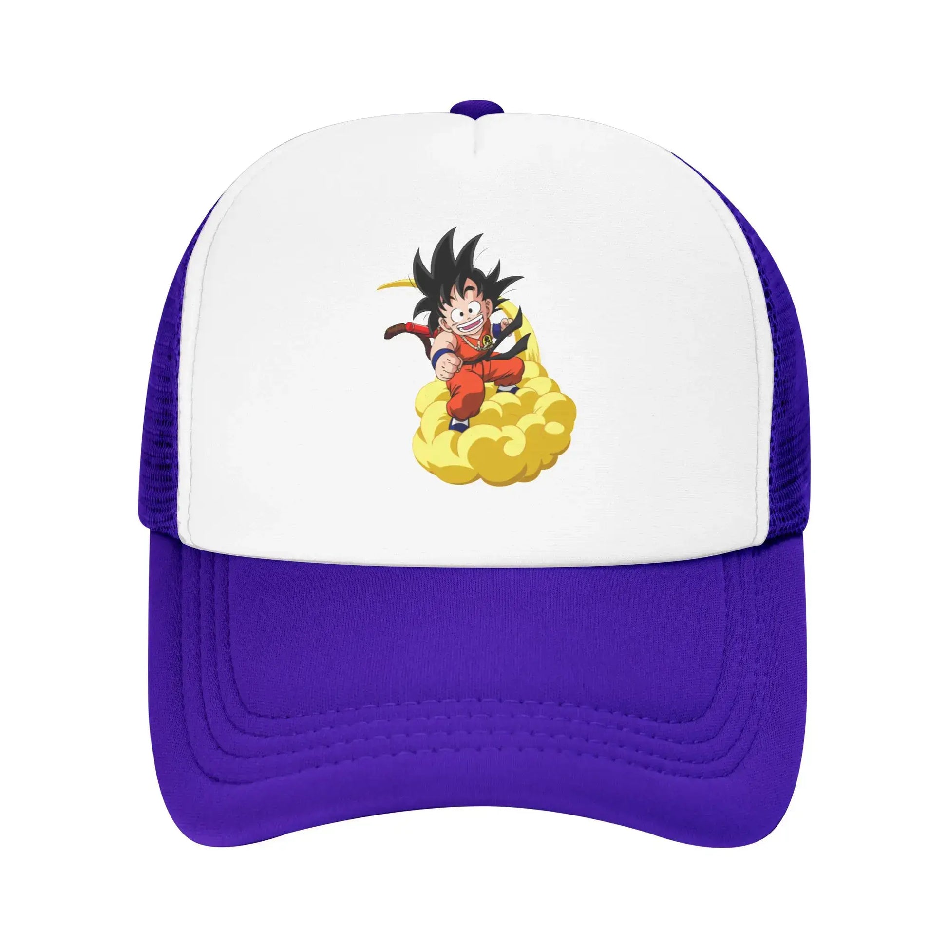 Dragon Ball Son Goku Mesh Baseball Cap Adult Trucker Hat Anime Hats Adjustable Snapback Caps Sports Cap Winter Trucker Hats, Produit gaming premium Fraquane, équipement gamer