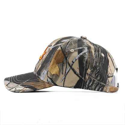Antler Element Camouflage Baseball Cap, With Embroidery, Unlock New Experience of Outdoor Trendy Outfit