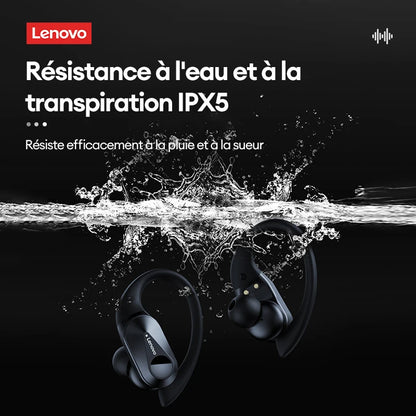 Lenovo LP75 TWS Bluetooth 5.3 Wireless Earphones – LED Display, Noise Reduction, Waterproof True Wireless Earbuds with Microphone & Deep Bass Sound