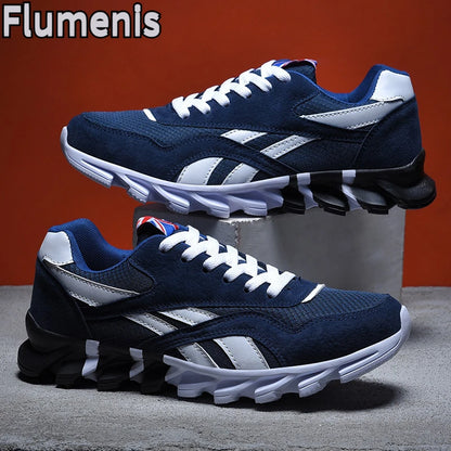 2026 new men's and women's running shoes breathable casual sneakers anti-slip vibration comfortable walking shoes 38-46