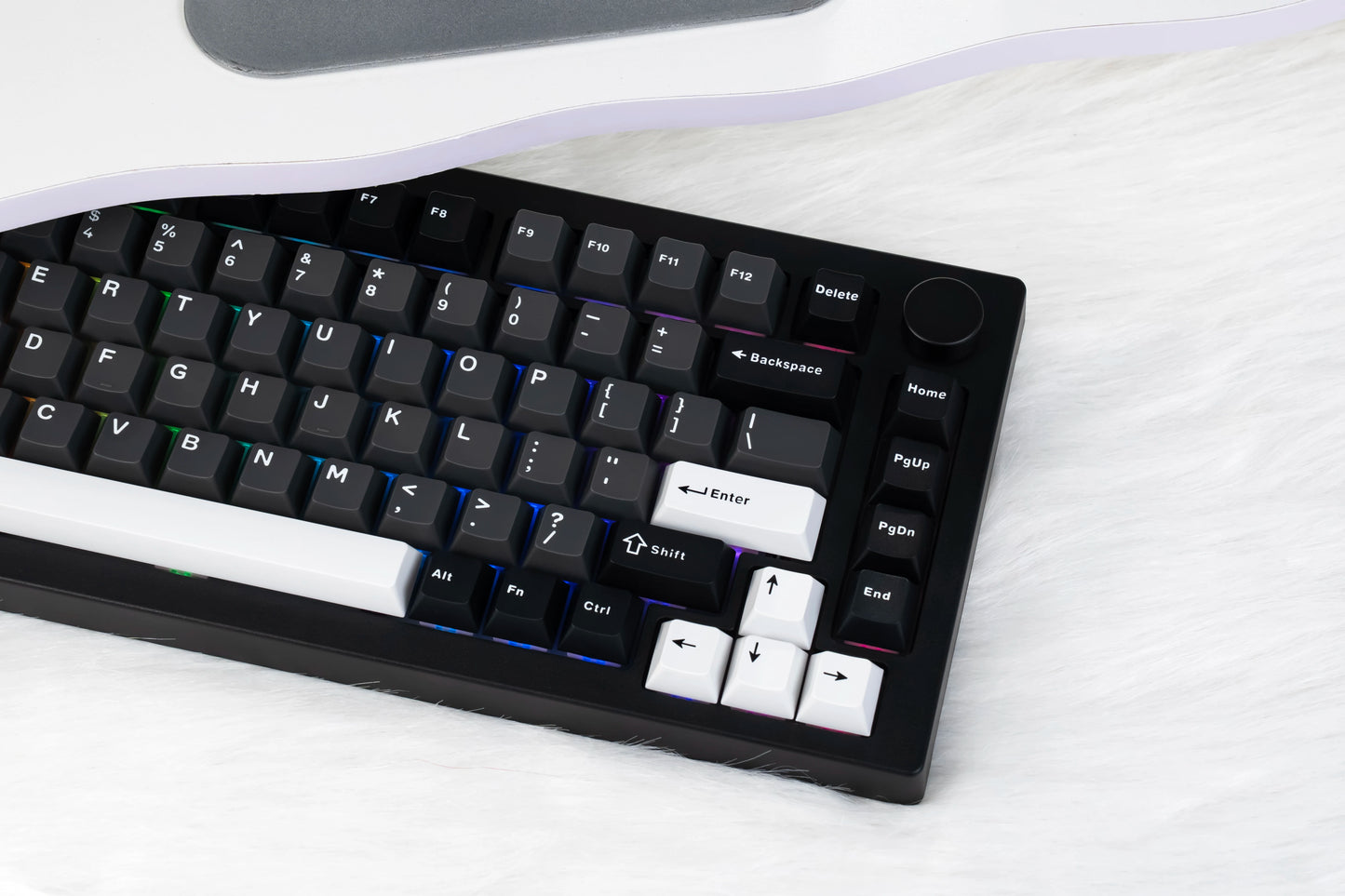 Akko 5075 V3 75% Mechanical Keyboard 8000/10000mAh 2.4GHz Wireless/ Wired Type-C/BT 5.0 Hot Swap RGB Gasket for Gaming Typing