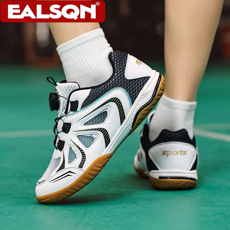 Tischtennisschuhe für Paare, leichte Sportschuhe für Badminton, rutschfeste Outdoor-Herrenschuhe, atmungsaktive Wettkampf- und Trainingssneaker