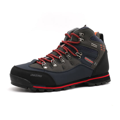Wanderschuhe für Herren, Outdoor-Bergsteiger-Sneaker, hochwertige modische Freizeit-Schneestiefel für Herren