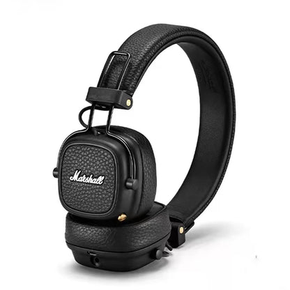 Marshall Major III Wireless Bluetooth Headphones with Deep Bass, Active Noise Cancelling, Foldable Over-Ear Wireless Headphones with Microphone