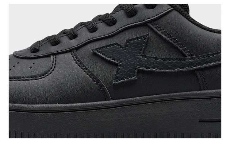 Xtep White Sneakers Female 2026 Spring Couples Versatile Trendy Casual Thick-soled Increase Sports Women Shoes 874118319851