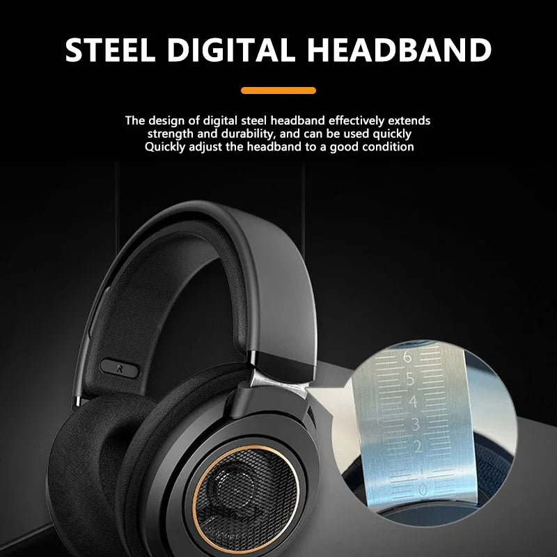 Original PHILIPS SHP9600 Wired HiFi Stereo Headphones Open-Back Over-Ear Gaming Headphones with 3.5mm & 6.3mm Audio Jack (SHP9500 Upgrade)