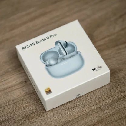 New Xiaomi Redmi Buds 8 Pro Wireless Bluetooth 5.4 Earbuds – 55dB Active Noise Cancelling TWS Earphones with AI Clear Call, 3-Mic System, Hi-Res Audio LDAC, Global Version