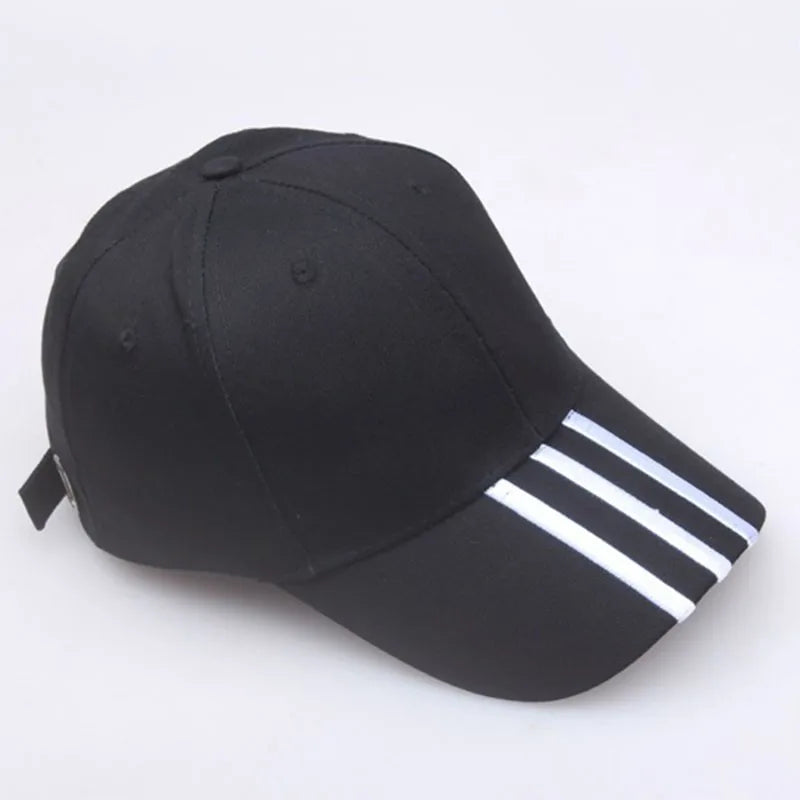 Mens Baseball Caps For Men Casual Cotton  Embroidered Striped Snap Back Hip Hop Cap Women Outdoor Sports Casquette Homme Gorras