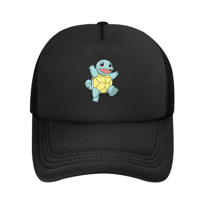 Pikachu Pokeball Mesh Baseball Cap Unisex Fitted Sun Hat Pokemoned  Hat Adjustable Snapback Caps Golf Hats Summer Trucker Caps
