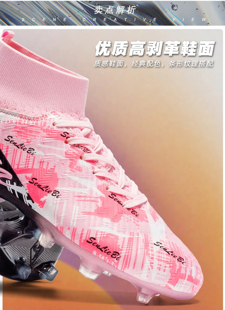 Botas de fútbol profesionales para hombre, zapatillas de fútbol Society, tacos de fútbol FG ultraligeros para entrenamiento, calzado deportivo de fútbol para exterior