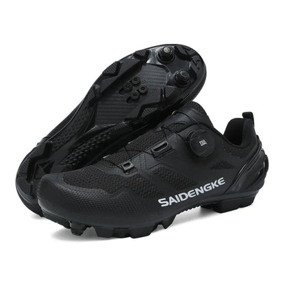 Zapatillas de ciclismo unisex nuevas, profesionales, ligeras, de lujo, originales, de carretera, de goma, para MTB, de competición, de moda, para bicicleta urbana y deportes callejeros