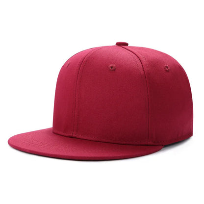 Cappellino da baseball a visiera piatta con logo personalizzato stampato o ricamato, cappellino unisex da esterno, cappellino hip hop "Dad Hat", gorras da uomo, cappellino street snapback