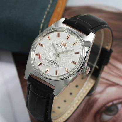 Shanghai 36MM Hand-Wind Mechanical Watch 7120 Waterproof china Watch for Men wholesale