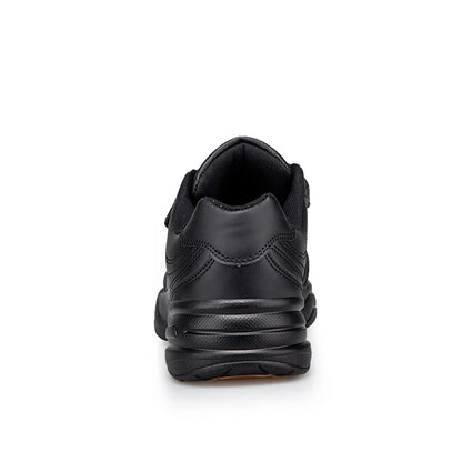 Men's Adjustable Hook and Loop Leather Sneakers Casual Sports Shoes White Sneakers Masculino Zapatillas Deportivas Tenis