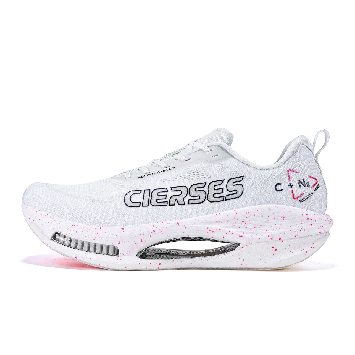 CIERSES New Carbon Fiber Marathon Racing Training Shoes Breathable And Shock-Absorbing Air Cushion Men's Casual Sports Shoes