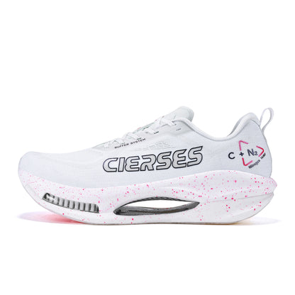 CIERSES New Carbon Fiber Marathon Racing Training Shoes Breathable And Shock-Absorbing Air Cushion Men's Casual Sports Shoes