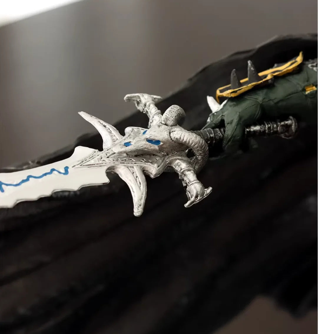 21cm World of Warcraft Game Peripherals 7th Lich King Illidan Stormrage Anime Figure Model Desktop Decoration Gifts Toys Kids