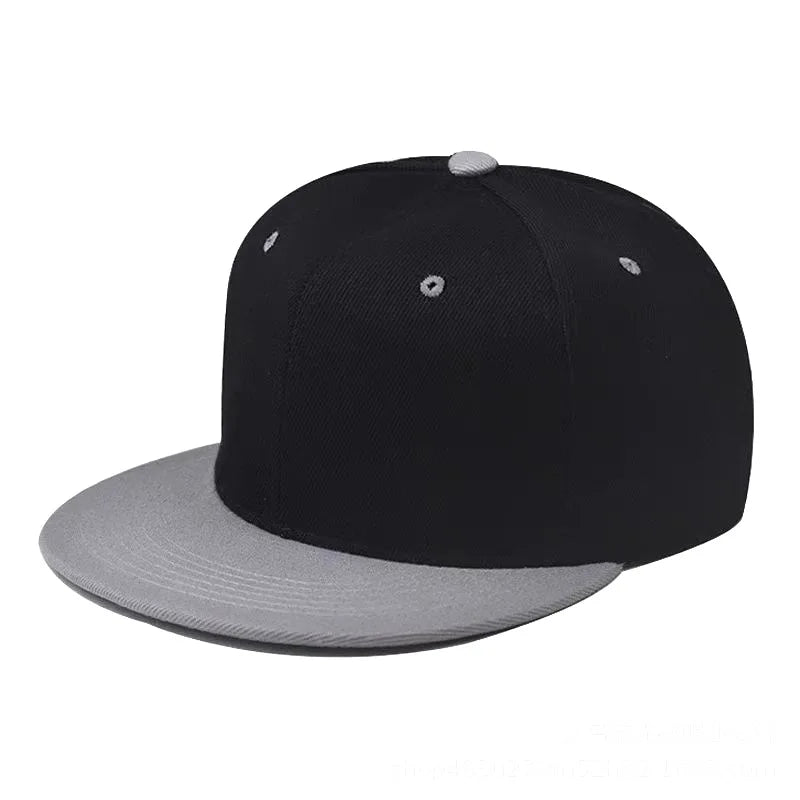 Cappellino da baseball a visiera piatta con logo personalizzato stampato o ricamato, cappellino unisex da esterno, cappellino hip hop "Dad Hat", gorras da uomo, cappellino street snapback