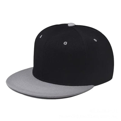 Cappellino da baseball a visiera piatta con logo personalizzato stampato o ricamato, cappellino unisex da esterno, cappellino hip hop "Dad Hat", gorras da uomo, cappellino street snapback