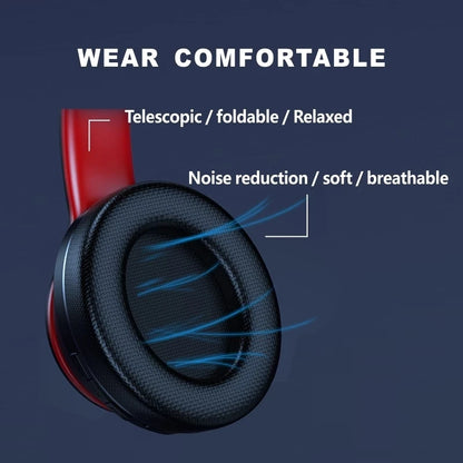 Lenovo HD200 Bluetooth Wireless Headphones – Noise Cancelling Over-Ear Gaming Headset with HiFi Stereo Sound & Microphone