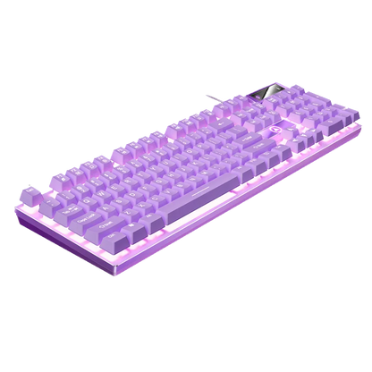 USB Wired Gaming Keyboard, 104 Keys Compatible with Windows Laptop/Computer/PC, Ergonomic Design, Office & Gaming Accessories