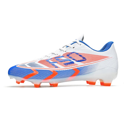 Chaussures de football pour adultes, modèle AG FG, empeigne respirante à séchage rapide, crampons offrant une excellente adhérence, idéales pour les matchs compétitifs et les entraînements d’équipe.