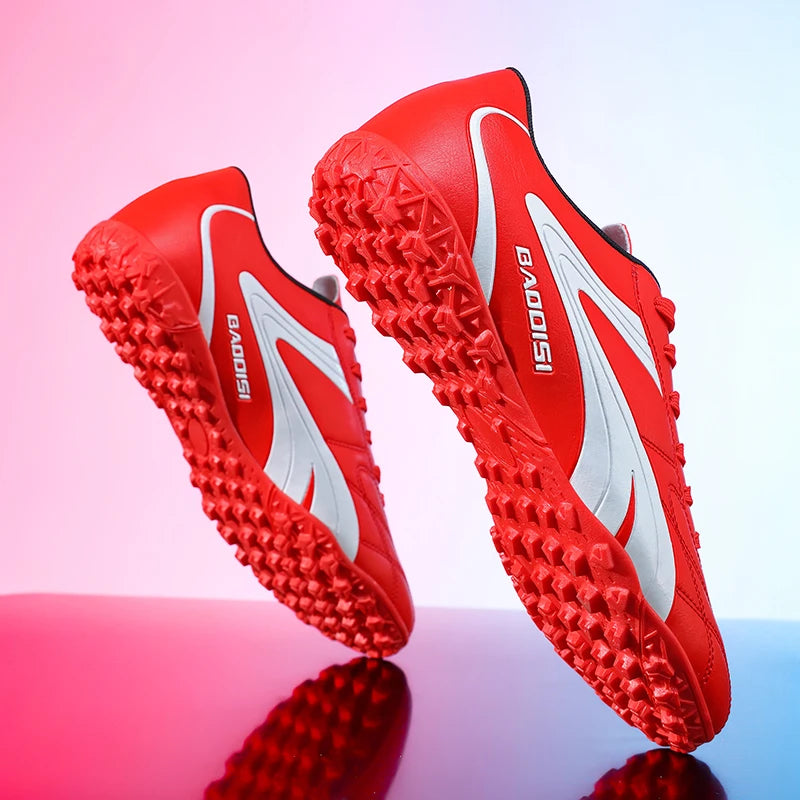 Chaussures de Football respirantes pour hommes, baskets de Futsal ultralégères d'entraînement professionnel, crampons d'herbe unisexes, Sport de Match