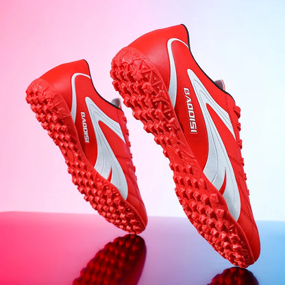 Chaussures de Football respirantes pour hommes, baskets de Futsal ultralégères d'entraînement professionnel, crampons d'herbe unisexes, Sport de Match