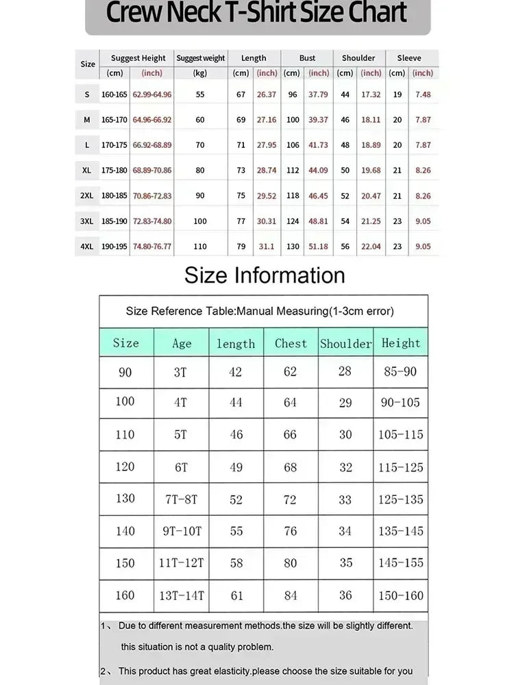 2026 New Hot Anime Dragon Ball Goku Printed Cotton Men's T-shirt Overside American and Women's Breathable Sports Round-neck