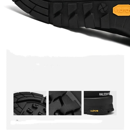 2025 New Hiking Shoes Non-Slip Grip Men's Spring Fall Outdoor Casual Sports Shoes Breathable Comfortable Durable Leisure Sneaker